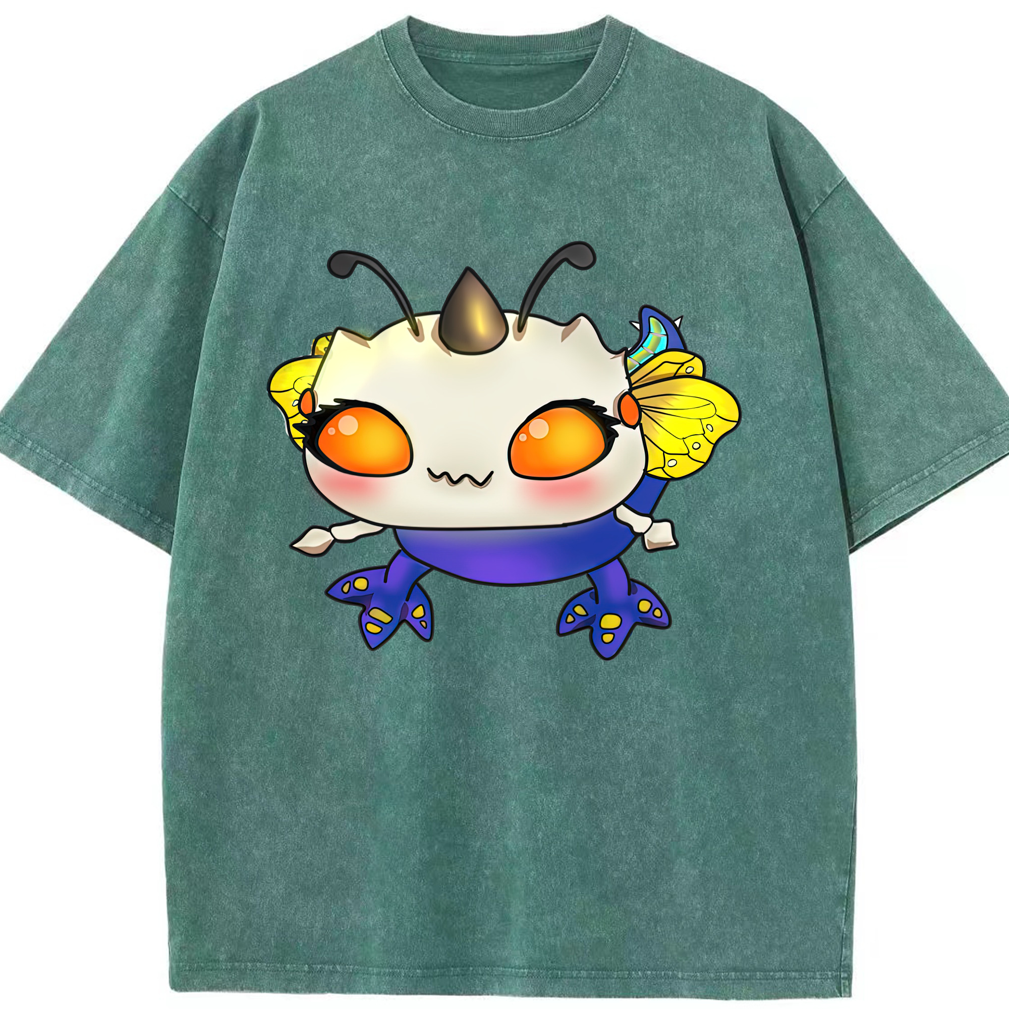 リーグ・オブ・レジェンド League of Legends LOL 綿100% ヴィンテージ風 半袖Tシャツ（フロントプリント）